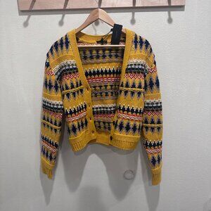 Rag & Bone Willow Fair Isle  Sweater.